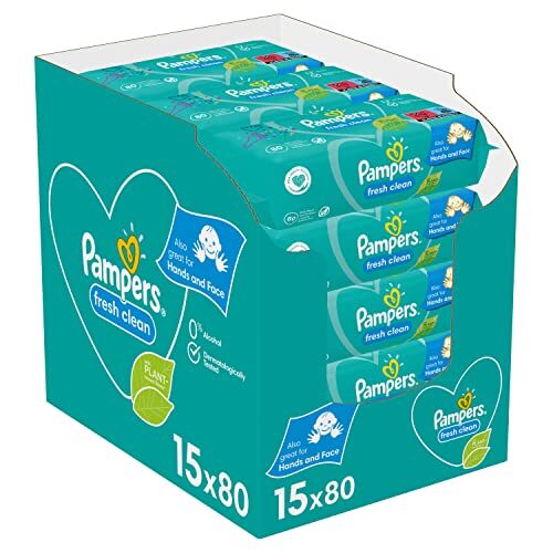 1.200 Feuchttücher – Pampers Fresh Clean
